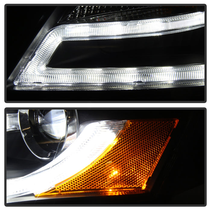 Spyder Auto 5081544 DRL LED Projector Headlights - Truck Part Superstore