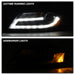 Spyder Auto 5081544 DRL LED Projector Headlights - Truck Part Superstore