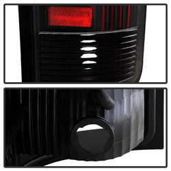 Spyder Auto 5081551 XTune LED Tail Lights; Black; - Truck Part Superstore