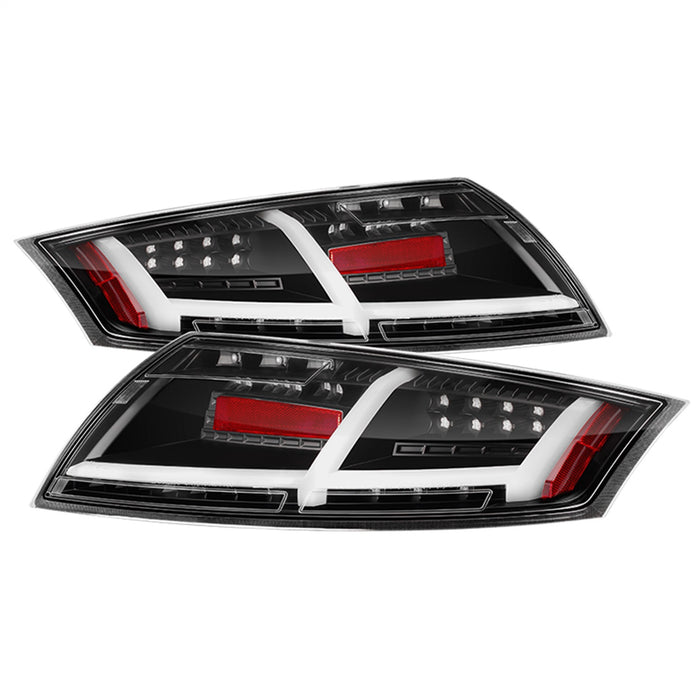 Spyder Auto 5081674 LED Tail Lights; Black; - Truck Part Superstore