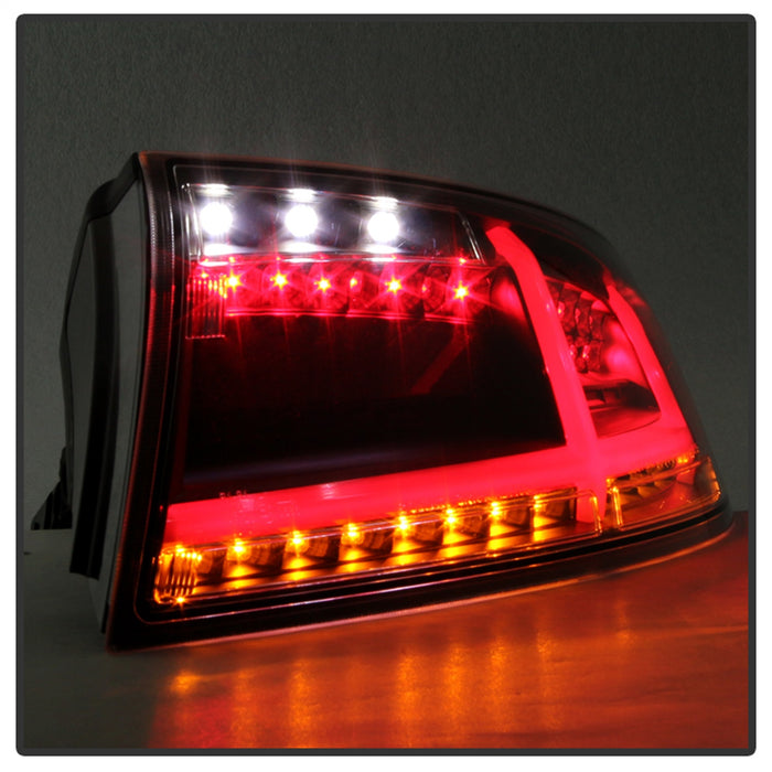 Spyder Auto 5081674 LED Tail Lights; Black; - Truck Part Superstore