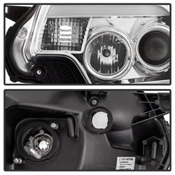 Spyder Auto 5081704 DRL Projector Headlights; Light Bar DRL; Chrome; - Truck Part Superstore