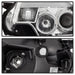 Spyder Auto 5081704 DRL Projector Headlights; Light Bar DRL; Chrome; - Truck Part Superstore