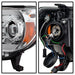Spyder Auto 5081704 DRL Projector Headlights; Light Bar DRL; Chrome; - Truck Part Superstore