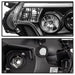 Spyder Auto 5081711 DRL Projector Headlights; Light Bar DRL; Black; - Truck Part Superstore