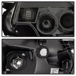 Spyder Auto 5081728 DRL Projector Headlights; Light Bar DRL; Smoke; - Truck Part Superstore