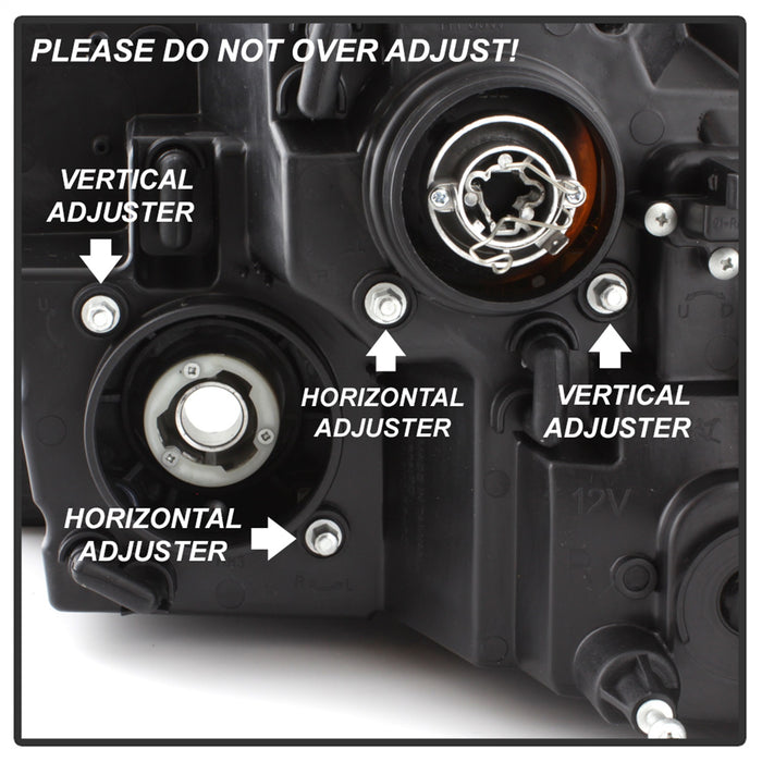 Spyder Auto 5081735 Projector Headlights - Truck Part Superstore