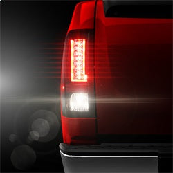 Spyder Auto 5081766 LED Tail Lights; Version 2; Black; - Truck Part Superstore