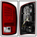 Spyder Auto 5081827 LED Tail Lights; Version 2; Red Clear; - Truck Part Superstore