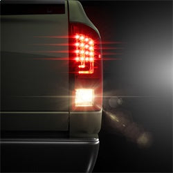 Spyder Auto 5081827 LED Tail Lights; Version 2; Red Clear; - Truck Part Superstore