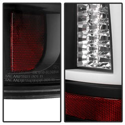 Spyder Auto 5081865 LED Tail Lights; Version 2; Does Not Fit Stepside; Black; - Truck Part Superstore
