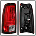 Spyder Auto 5081872 LED Tail Lights; Version 2; Does Not Fit Stepside; Red Clear; - Truck Part Superstore