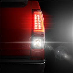 Spyder Auto 5081896 LED Tail Lights; Version 2; Does Not Fit Stepside; Smoke; - Truck Part Superstore