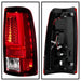 Spyder Auto 5081926 LED Tail Lights; Version 2; Does Not Fit Stepside; Red Clear; - Truck Part Superstore