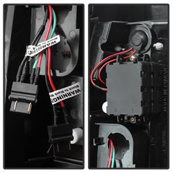 Spyder Auto 5081926 LED Tail Lights; Version 2; Does Not Fit Stepside; Red Clear; - Truck Part Superstore