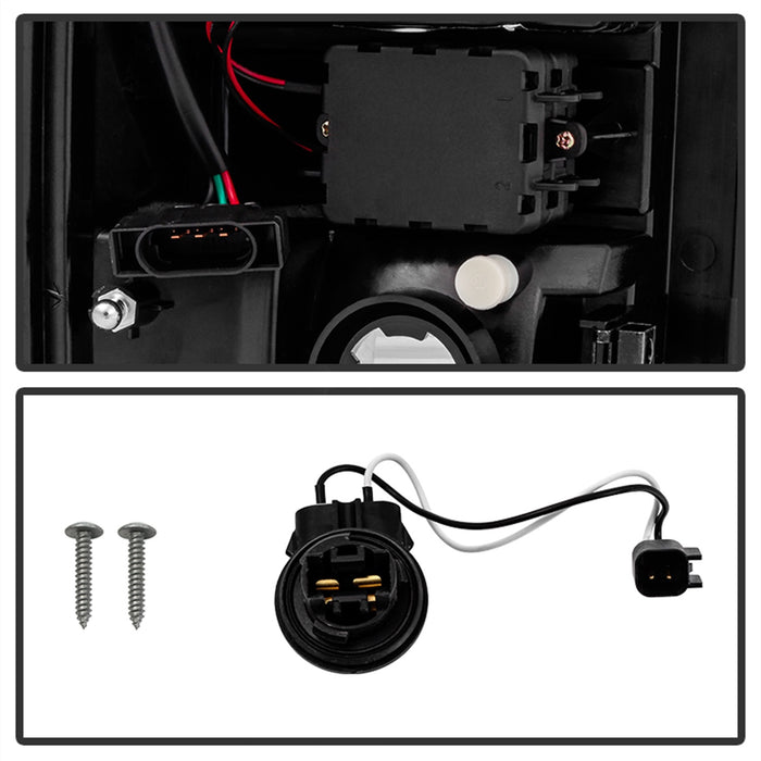 Spyder Auto 5081964 LED Tail Lights; Version 2; Black; - Truck Part Superstore
