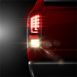 Spyder Auto 5081964 LED Tail Lights; Version 2; Black; - Truck Part Superstore