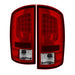 Spyder Auto 5081971 LED Tail Lights; Version 2; Clear Red; - Truck Part Superstore
