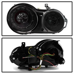Spyder Auto 5082015 LED Tail Lights; Smoke; - Truck Part Superstore