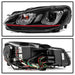 Spyder Auto 5082046 Halo Projector Headlights - Truck Part Superstore