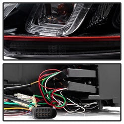 Spyder Auto 5082046 Halo Projector Headlights - Truck Part Superstore