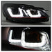 Spyder Auto 5082046 Halo Projector Headlights - Truck Part Superstore