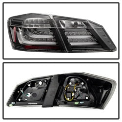 Spyder Auto 5082053 LED Tail Lights; Original LED Version; Black; - Truck Part Superstore