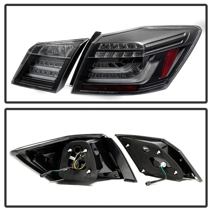 Spyder Auto 5082053 LED Tail Lights; Original LED Version; Black; - Truck Part Superstore