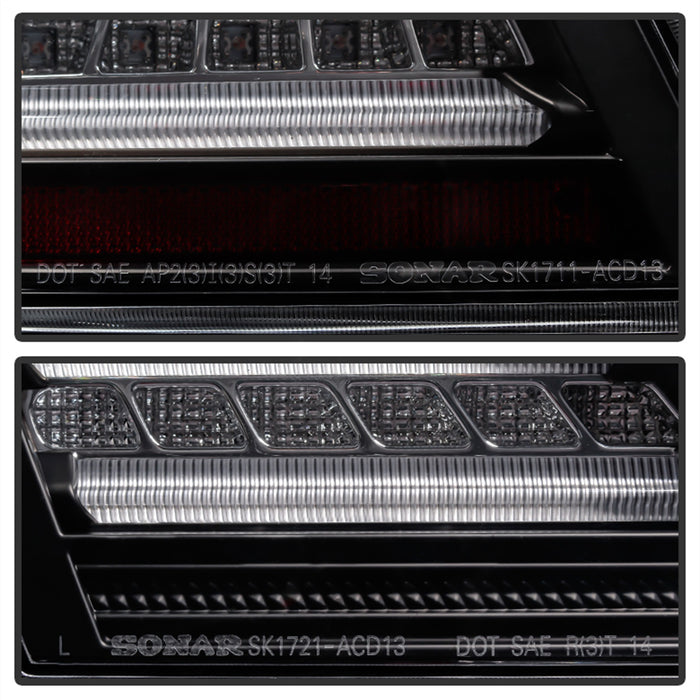 Spyder Auto 5082053 LED Tail Lights; Original LED Version; Black; - Truck Part Superstore
