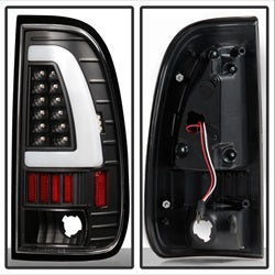 Spyder Auto 5082084 XTune Light Bar LED Tail Lights; Black; - Truck Part Superstore