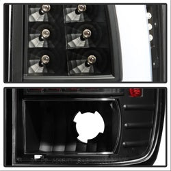Spyder Auto 5082084 XTune Light Bar LED Tail Lights; Black; - Truck Part Superstore