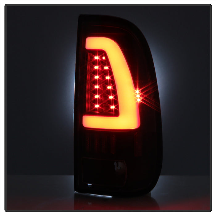 Spyder Auto 5082084 XTune Light Bar LED Tail Lights; Black; - Truck Part Superstore