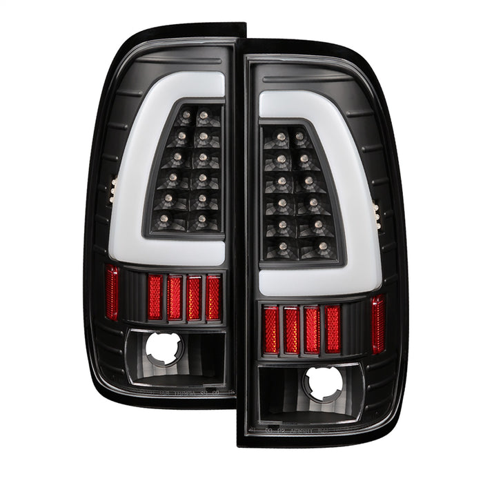 Spyder Auto 5082084 XTune Light Bar LED Tail Lights; Black; - Truck Part Superstore