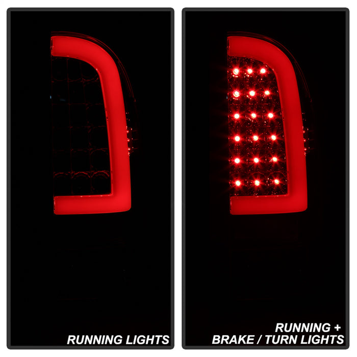 Spyder Auto 5082114 Light Bar LED Tail Lights; Chrome; - Truck Part Superstore