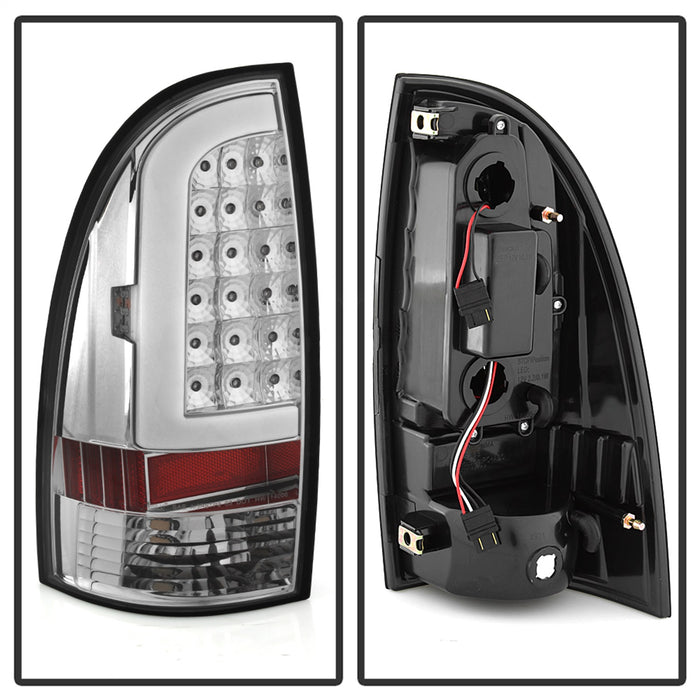 Spyder Auto 5082114 Light Bar LED Tail Lights; Chrome; - Truck Part Superstore