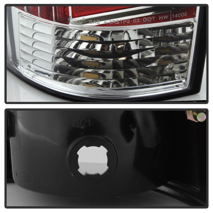 Spyder Auto 5082114 Light Bar LED Tail Lights; Chrome; - Truck Part Superstore