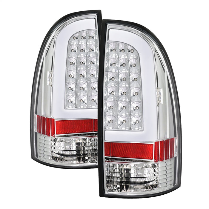 Spyder Auto 5082114 Light Bar LED Tail Lights; Chrome; - Truck Part Superstore