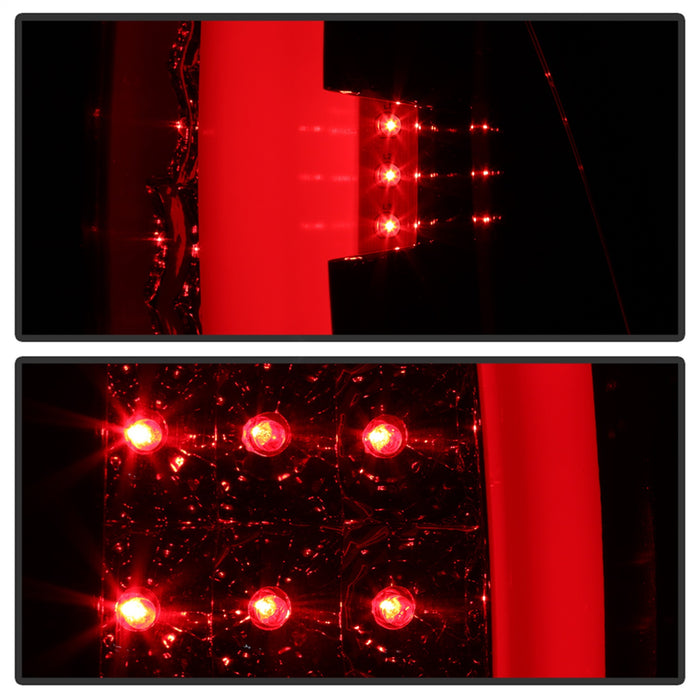 Spyder Auto 5082114 Light Bar LED Tail Lights; Chrome; - Truck Part Superstore