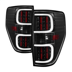 Spyder Auto 5082169 XTune LED Tail Lights; Black; - Truck Part Superstore