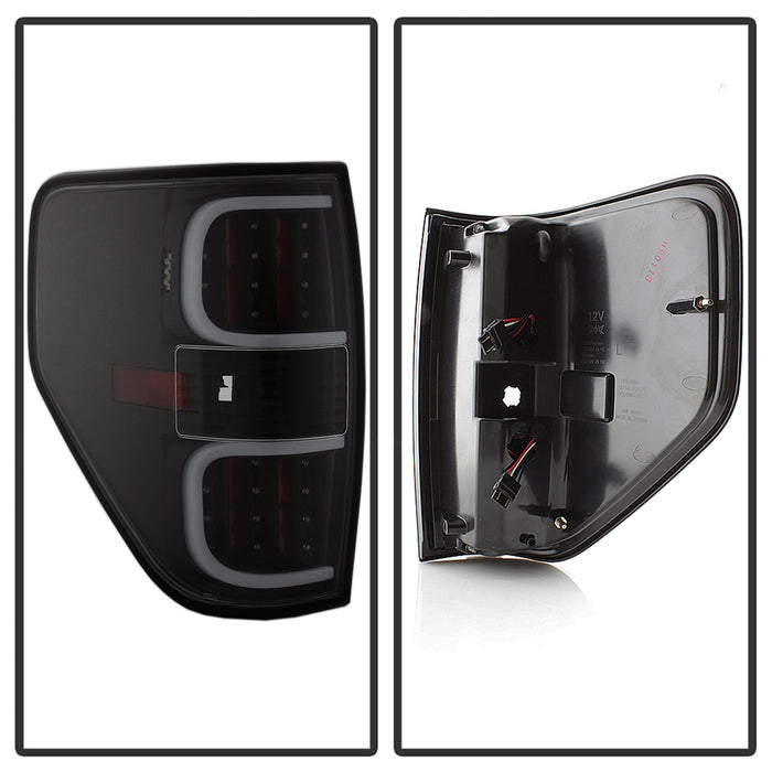 Spyder Auto 5082169 XTune LED Tail Lights; Black; - Truck Part Superstore