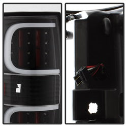 Spyder Auto 5082169 XTune LED Tail Lights; Black; - Truck Part Superstore