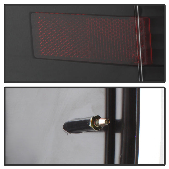 Spyder Auto 5082169 XTune LED Tail Lights; Black; - Truck Part Superstore