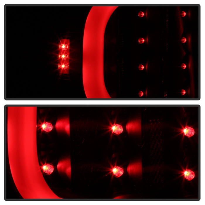 Spyder Auto 5082169 XTune LED Tail Lights; Black; - Truck Part Superstore