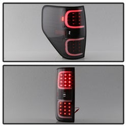 Spyder Auto 5082169 XTune LED Tail Lights; Black; - Truck Part Superstore