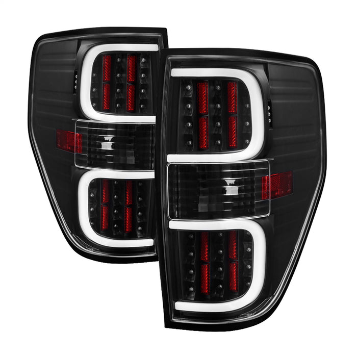 Spyder Auto 5082169 XTune LED Tail Lights; Black; - Truck Part Superstore