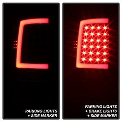 Spyder Auto 5082206 XTune Light Bar LED Tail Lights - Truck Part Superstore