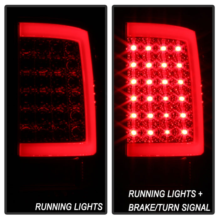 Spyder Auto 5082213 XTune Light Bar LED Tail Lights - Truck Part Superstore