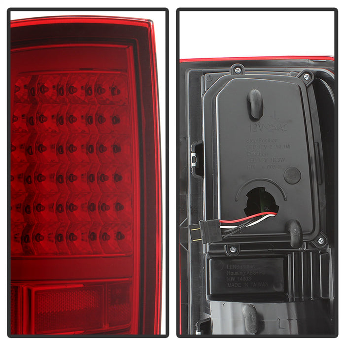 Spyder Auto 5082213 XTune Light Bar LED Tail Lights - Truck Part Superstore