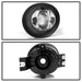Spyder Auto 5082299 OEM Fog Lights; w/o Switch; Clear; - Truck Part Superstore