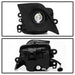 Spyder Auto 5082312 OEM Fog Lights; LED; Does Not Fit Any Model w/o F-Sport Bumper; w/Switch; Clear; - Truck Part Superstore